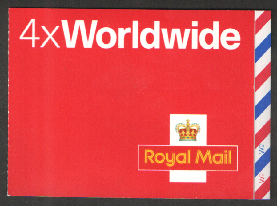 (image for) MJ2 / SB4(11) Cyl W2 W2 (W1) 2003 4 x Worldwide to 40g Booklet - Click Image to Close